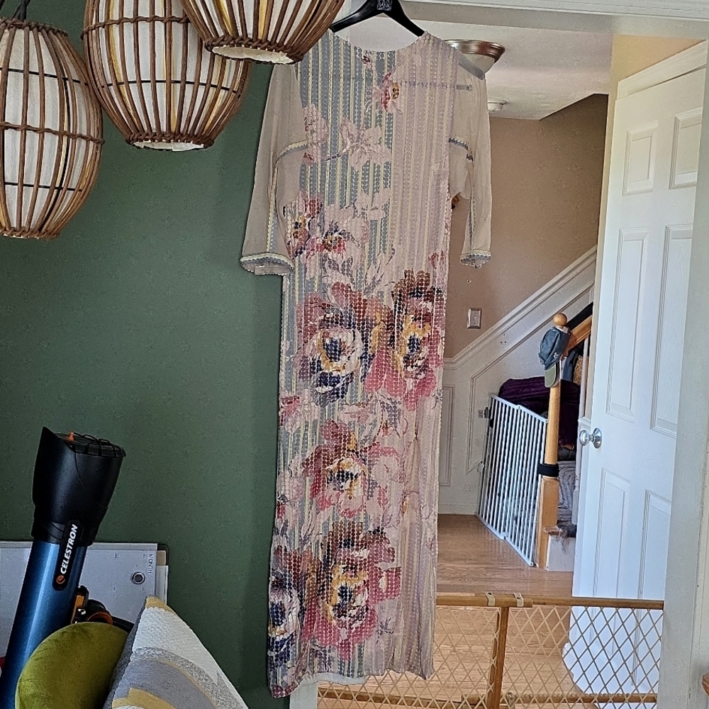 NWT Anthropologie Sz S Multicolor Maxi Dress Nwt STUNNING!